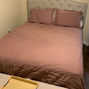 Purple Duvet Cover and Pillow Shams